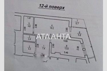 1-room apartment apartment by the address st. Zaliznichna (area 55,0 m2) - Atlanta.ua - photo 16