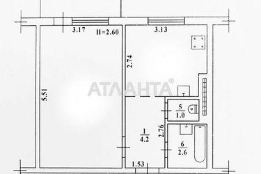 1-room apartment apartment by the address st. Zholio kyuri (area 35,0 m2) - Atlanta.ua - photo 12