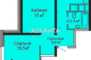 2-rooms apartment apartment by the address st. Varnenskaya (area 60,6 m2) - Atlanta.ua - photo 12