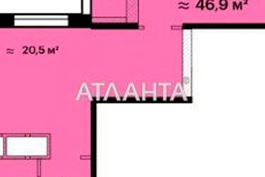 1-комнатная квартира по адресу ул. Варненская (площадь 49,2 м2) - Atlanta.ua - фото 14