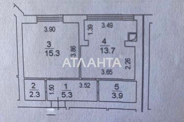 1-комнатная квартира по адресу ул. Мира (площадь 40,0 м2) - Atlanta.ua - фото 39