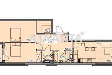 2-rooms apartment apartment by the address st. Kurortnyy per (area 77,2 m2) - Atlanta.ua - photo 7