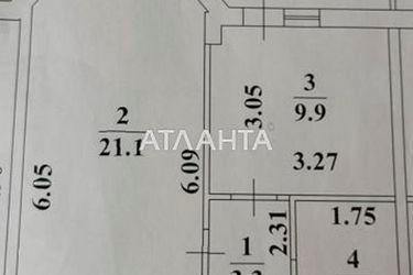 1-комнатная квартира по адресу ул. Сахарова (площадь 38,0 м2) - Atlanta.ua - фото 20