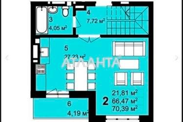 2-rooms apartment apartment by the address st. Shchiretskaya ul (area 70,4 m2) - Atlanta.ua - photo 5