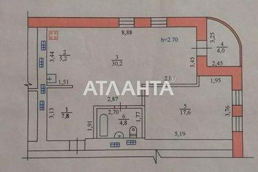 2-rooms apartment apartment by the address st. Primorskaya (area 69,6 m2) - Atlanta.ua - photo 16