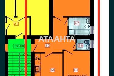 2-комнатная квартира по адресу ул. Красной Калины (площадь 76,4 м2) - Atlanta.ua - фото 16