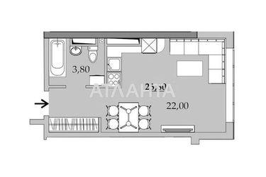 1-room apartment apartment by the address st. Vilyamsa ak (area 25,8 m2) - Atlanta.ua - photo 7