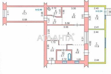 4+-rooms apartment apartment by the address st. Korabelnaya (area 75,0 m2) - Atlanta.ua - photo 14