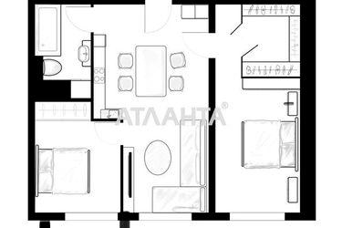 2-rooms apartment apartment by the address st. Genuezskaya (area 65,2 m2) - Atlanta.ua - photo 33