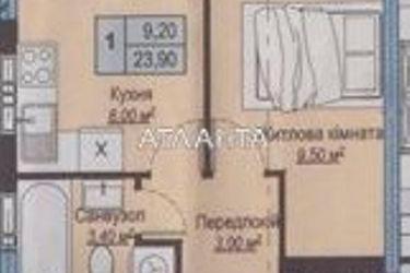 1-room apartment apartment by the address st. Pokrovskaya (area 23,4 m2) - Atlanta.ua - photo 26