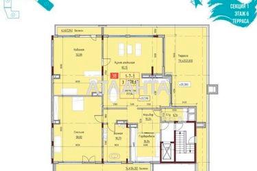 3-rooms apartment apartment by the address st. Mayachnyy per (area 278,6 m2) - Atlanta.ua - photo 12