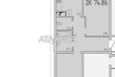 2-rooms apartment apartment by the address st. Zhemchuzhnaya (area 74,5 m2) - Atlanta.ua - photo 12