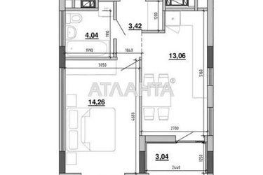 1-room apartment apartment by the address st. Novoznesenskaya ul (area 37,8 m2) - Atlanta.ua - photo 9