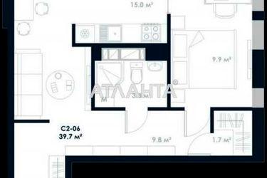 2-rooms apartment apartment by the address st. Odesskoe shosse (area 40,0 m2) - Atlanta.ua - photo 12