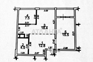 2-rooms apartment apartment by the address st. Basseynaya (area 62,7 m2) - Atlanta.ua - photo 34