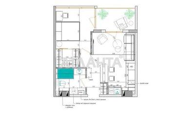 1-room apartment apartment by the address st. Parkovaya (area 45,8 m2) - Atlanta.ua - photo 23
