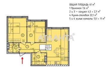 2-rooms apartment apartment by the address st. Filatova ak (area 61,0 m2) - Atlanta.ua - photo 20