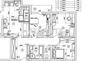 3-rooms apartment apartment by the address st. Tsvetaeva gen (area 97,0 m2) - Atlanta.ua - photo 57