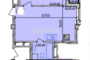 1-комнатная квартира по адресу ул. Гераневая (площадь 42,0 м2) - Atlanta.ua - фото 16