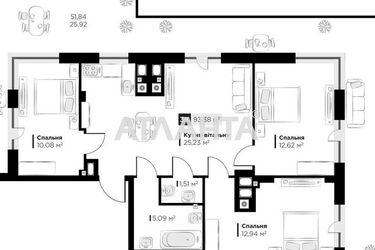 3-rooms apartment apartment by the address st. Orlika Pilipa (area 93,4 m2) - Atlanta.ua - photo 30