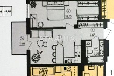 1-room apartment apartment by the address st. Lyubinskaya ul (area 48,0 m2) - Atlanta.ua - photo 18
