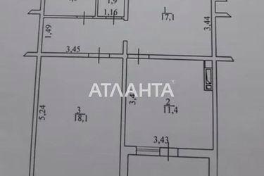 1-комнатная квартира по адресу ул. Николая Хвылевого (площадь 55,0 м2) - Atlanta.ua - фото 12