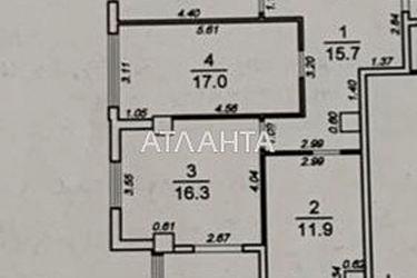 3-комнатная квартира по адресу ул. Жемчужная (площадь 82,0 м2) - Atlanta.ua - фото 39