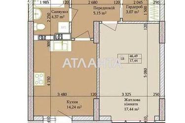 1-room apartment apartment by the address st. Ul Baggovutovskaya (area 47,0 m2) - Atlanta.ua - photo 16
