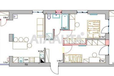 2-rooms apartment apartment by the address st. Tsentralenaya (area 60,0 m2) - Atlanta.ua - photo 24