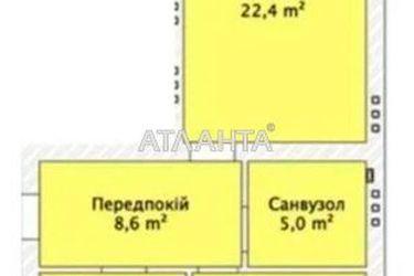 2-rooms apartment apartment by the address st. Skvoznoy per (area 67,4 m2) - Atlanta.ua - photo 9