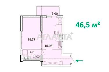 1-room apartment apartment by the address st. Topolinnyy per (area 46,5 m2) - Atlanta.ua - photo 40