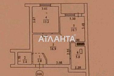 2-rooms apartment apartment by the address st. Dyukovskaya Nagornaya (area 55,1 m2) - Atlanta.ua - photo 32