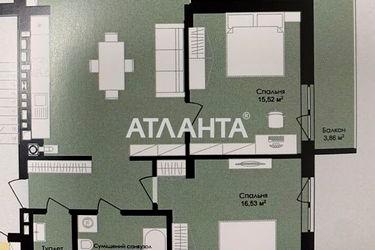 2-комнатная квартира по адресу Окружная ул.   (площадь 81,4 м2) - Atlanta.ua - фото 20