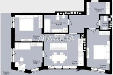 3-rooms apartment apartment by the address st. Okruzhnaya ul (area 83,6 m2) - Atlanta.ua - photo 19
