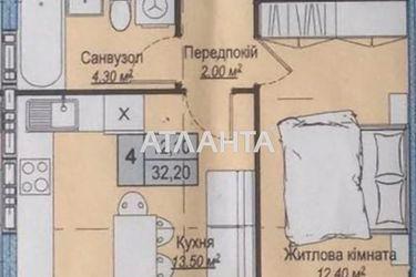 1-room apartment apartment by the address st. Pokrovskaya (area 31,7 m2) - Atlanta.ua - photo 30