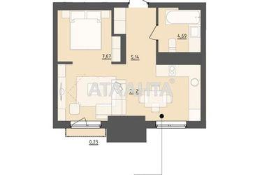 1-room apartment apartment by the address st. Lemkovskaya ul (area 38,0 m2) - Atlanta.ua - photo 18