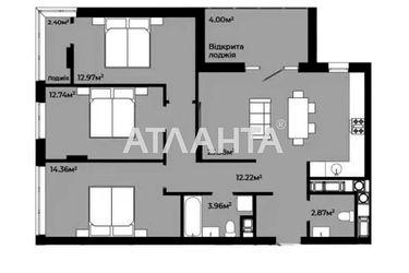 3-rooms apartment apartment by the address st. Geroev Krut (area 89,0 m2) - Atlanta.ua - photo 15