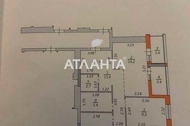 3-rooms apartment apartment by the address st. Zelenaya (area 78,0 m2) - Atlanta.ua - photo 34