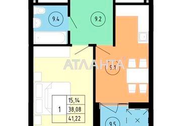 1-комнатная квартира по адресу Замарстыновская ул. (площадь 41,2 м2) - Atlanta.ua - фото 15