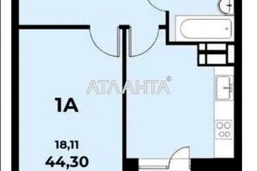 1-room apartment apartment by the address st. Baltiyskiy per (area 51,3 m2) - Atlanta.ua - photo 6