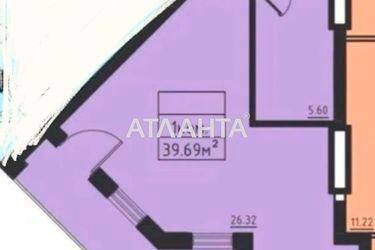 1-кімнатна квартира за адресою вул. Дача ковалевського (площа 40,0 м2) - Atlanta.ua - фото 11