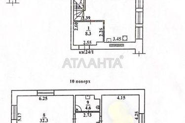4+-rooms apartment apartment by the address st. Zhukovskogo (area 185,0 m2) - Atlanta.ua - photo 32