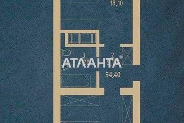 1-комнатная квартира по адресу ул. Чехова (площадь 54,4 м2) - Atlanta.ua - фото 8