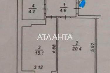 1-room apartment apartment by the address st. Vozrozhdeniya (area 47,0 m2) - Atlanta.ua - photo 24