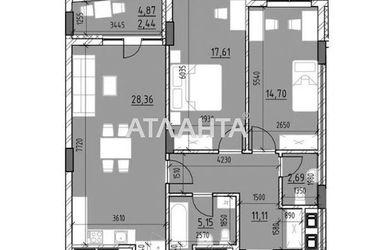 2-rooms apartment apartment by the address st. Pod Goloskom (area 90,0 m2) - Atlanta.ua - photo 10