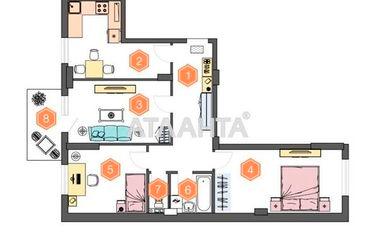 3-rooms apartment apartment by the address st. Sakharova (area 73,5 m2) - Atlanta.ua - photo 12