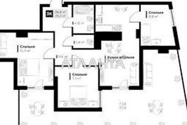 3-rooms apartment apartment by the address st. Geroev Maydana (area 95,8 m2) - Atlanta.ua - photo 18