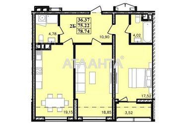 2-rooms apartment apartment by the address st. Franko Ivana (area 79,0 m2) - Atlanta.ua - photo 30
