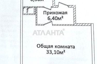 1-room apartment apartment by the address st. Novoberegovaya (area 48,5 m2) - Atlanta.ua - photo 17
