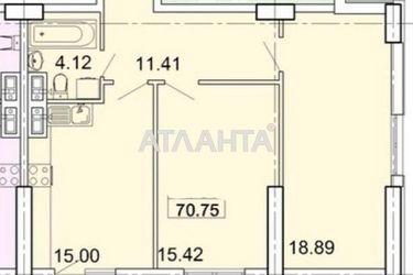 2-rooms apartment apartment by the address st. Topolinnyy per (area 70,0 m2) - Atlanta.ua - photo 13
